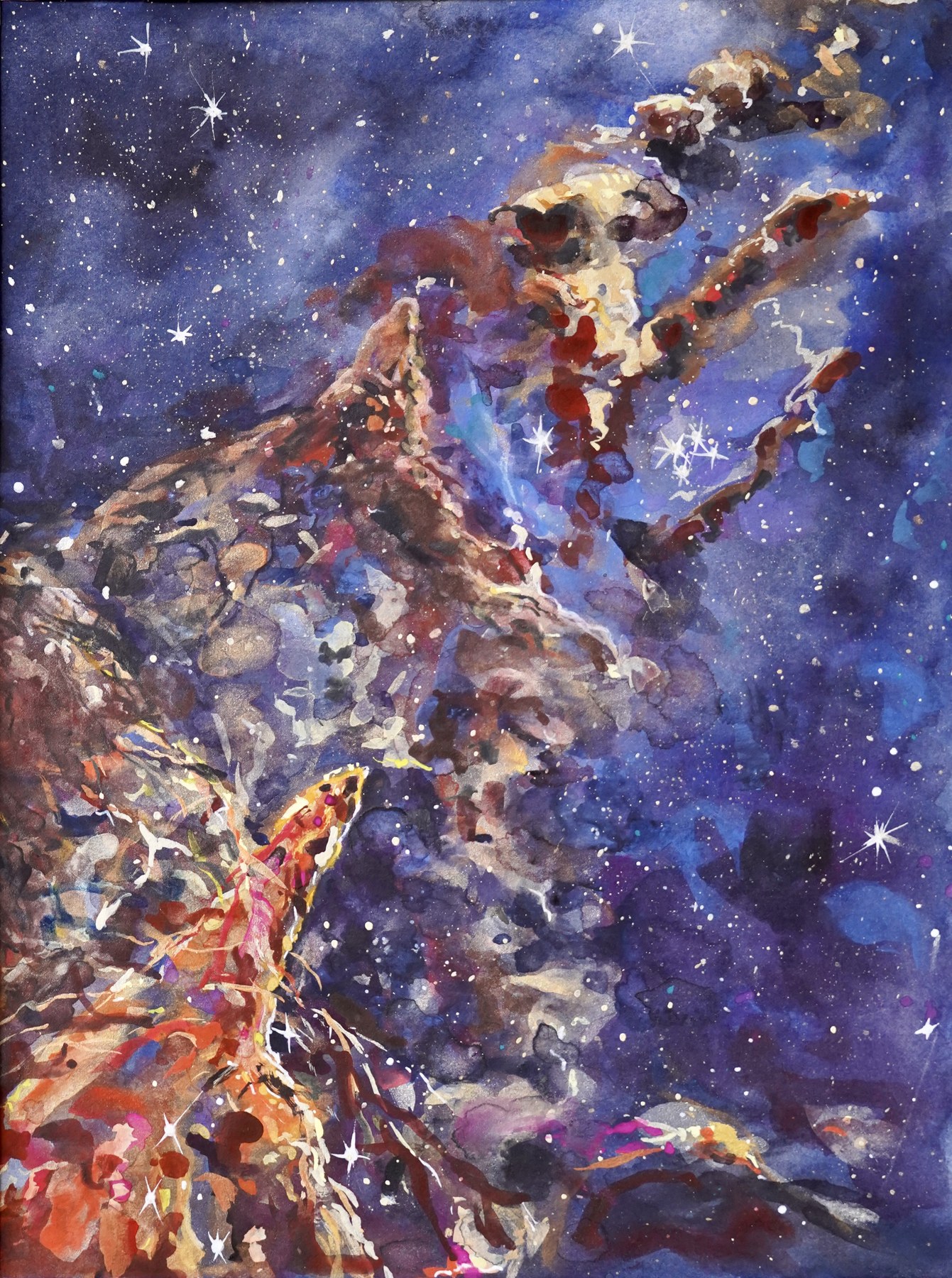 Pillars of Creation nebula