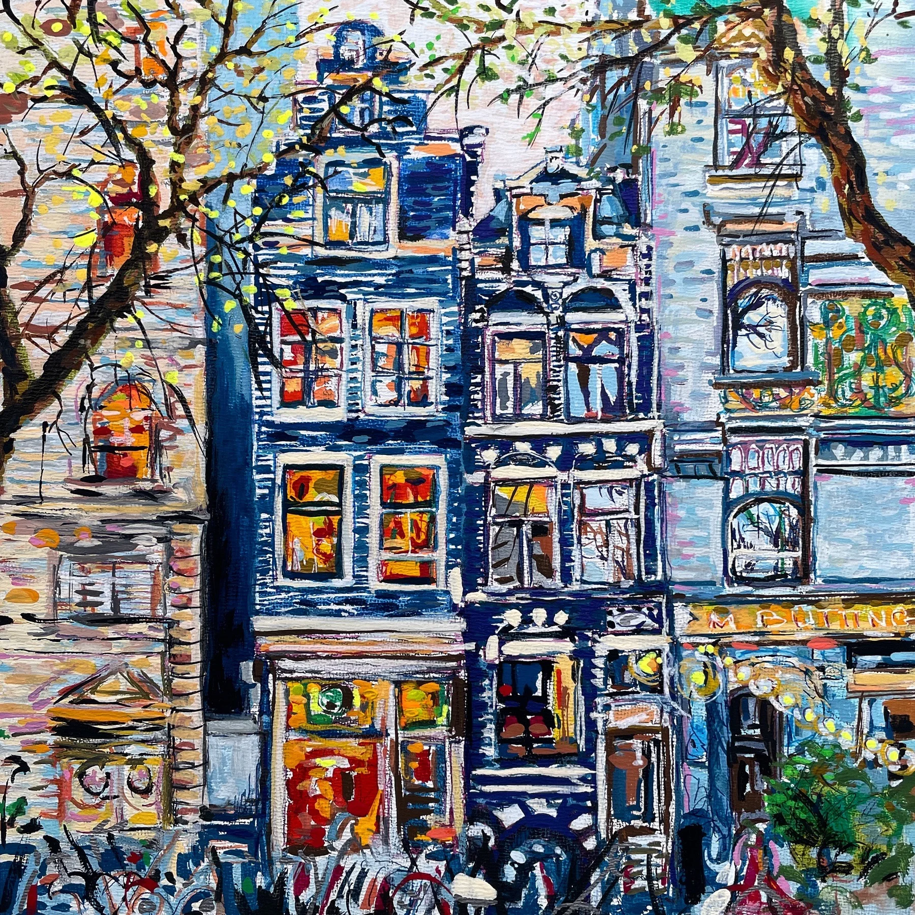 Amsterdam streetscape