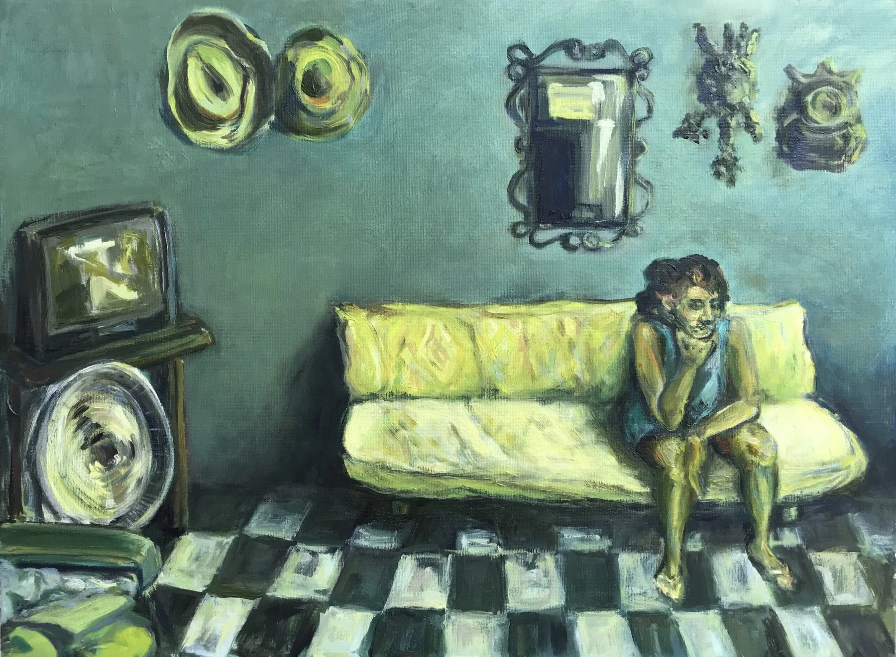 Green challenge, artwork by Ola Olow